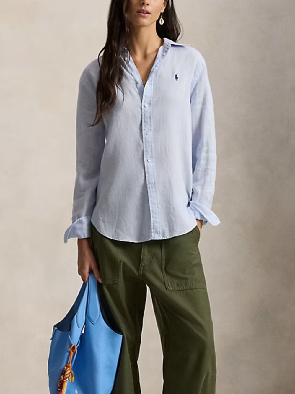 Classic Fit Linen Shirt
Save your Wishlist
Polo Ralph Lauren XL new